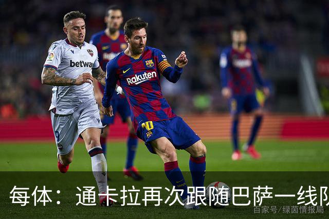 每体：通卡拉再次跟随巴萨一线队训练，争取战阿拉维斯